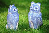 2805_ Tierfiguren aus Ton im Gras, Töpferware & Kunsthandwerk Produkt Foto