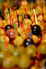 50194_ Aufgespießte süsse Früchte, Trauben-Käse Partyspiesse Foto