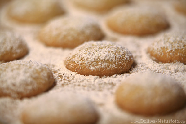 Keks-Busserl Vanillegebck Foto Weihnachtspltzchen Makrobild Produkt Design