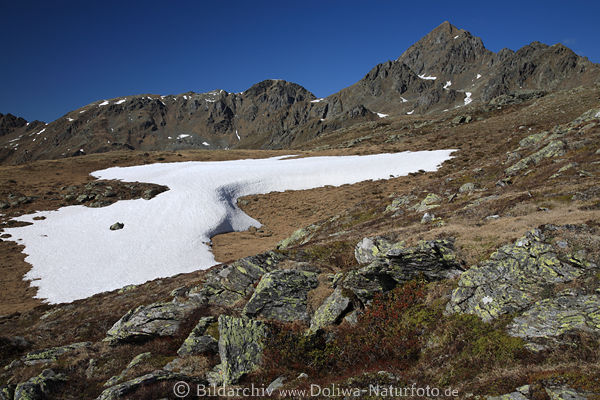 Hochtristen Bergpanorama Gipfel Kreuzeckgruppe 