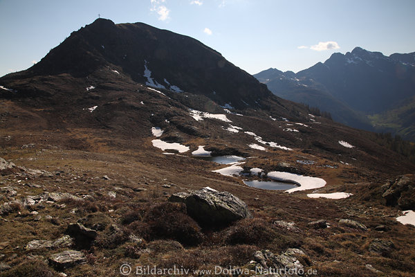 Wasseraugen Bergteiche im Hochkreuz Gebirge