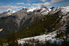 005148_Gipfeltrio Panorama Bild Berghnge ber Htte an Skipiste in Alpenlandschaft Naturfoto
