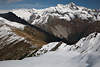 Ganot Blauspitze schwarzer Gipfel über Kals-Matreier-Törlhaus unter Großglockner