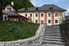 Hallstatt Museum Kulturerbe Gebude Treppe in Haus der Geschichte