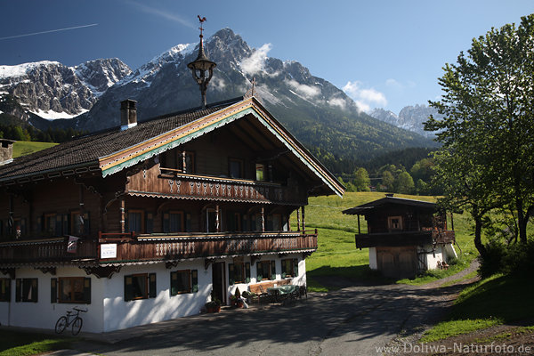 Kurzenhof, Bauernhof Urlaub am Wilder Kaiser Alpen Naturidyll in Niederachen
