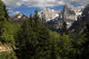 Berglandschaft Wilder-Kaiser Alpen Kalkfelsen imposante Gipfel grne Natur