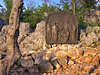 Bd0015_Medjugorie heilige Tafel Kreuzigungsweg Foto am Marienerscheinungsort Pilgersttte