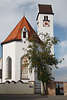 811719_ Schwangau Waltenhofen Sankt Georg Kirche, Gotteshaus Fotos am Forggenseeufer in Allgäu