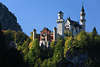 Schloss Neuschwanstein in Allg�u Dorf Hohenschwangau