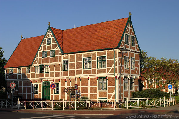 Altlnder Schmuckhaus Gemeinde Jork typisches Fachwerkhaus