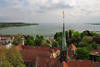 Konstanz Dcher Bodensee-Wasserblick Mnsterturm Seeweite von oben