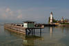 Bodensee Wassersteg am Hafentor Insel Lindau Seekste Trme Ufer Weitblick