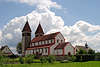 St. Peter und Paul Kirche auf Insel Reichenau Niederzell zwischen Gnadensee und Untersee