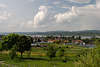 601482_ Insel Reichenau grüne Felder vor Ortsteil Mittelzell Foto, Burg Münster St.Maria & Markus am Gnadensee