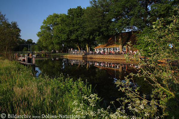 Hammehtte Neu Helgoland Fotos Worpswede grne Idylle am Wasser der Hamme