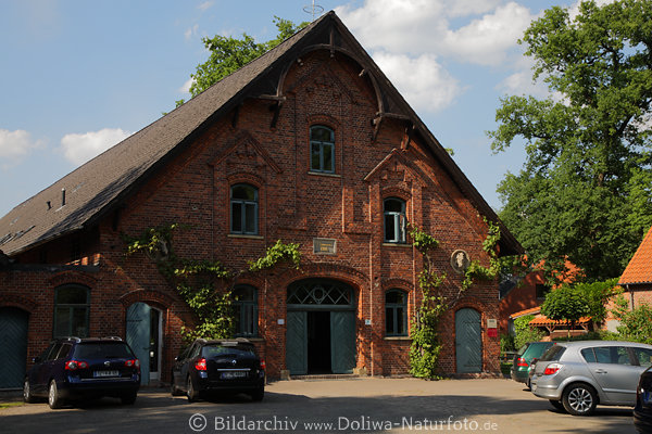 Dorfhaus J. Monsees vom 1900 in Worpswede Knstler altes Bauernhaus
