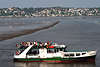 50720_ Elbe Schiff “Altona” mit Touristen an Board auf Ausflug schippern: Cranz - Blankenese, Elbe-Este Schifffahrt Foto