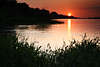 108607_Elbe Flußufer Romantik-Sonne Spiegelung in Wasserlandschaft Naturfoto Gegenlicht-Stimmung