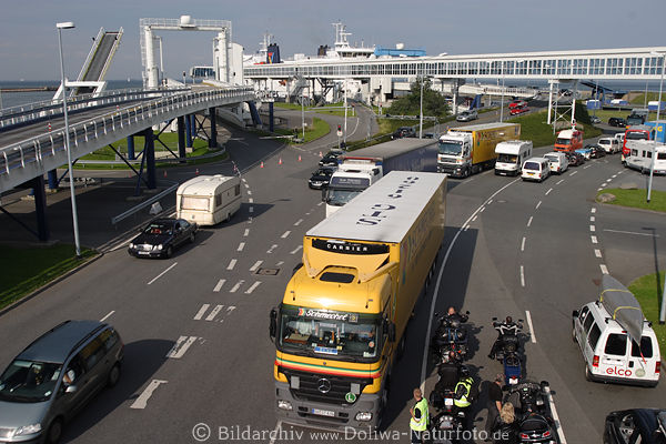 Schiffsterminal Puttgarden Zufahrtstrasse