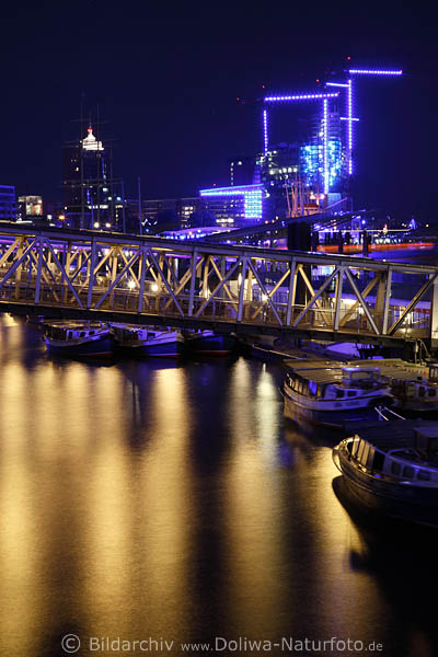 Hamburg Blaulichter ber Hafen Goldwasser