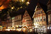 Altstadt Celle historische Fachwerkhäuser Weihnachtsmarkt Advent Nachtlichter