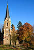 510696_Schierker Kirche in Herbstfarben Sonnenschein, Gottes Haus im Harzer Luftkurort auf ca. 600 m Seehöhe