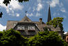 Frankenberg Dächer aus grauen Plättchen historische Altstadt Häuser typische Türme