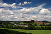 Schmallenberg Landschaft Bild Wolkenstimmung bei Fleckenberg