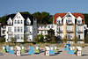42096_Strandhotel M�we & Villa Fortuna am Meer in Bild Usedom Seebad Bansin Wasserufer