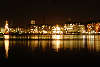 Hamburg City Alsterlichter Nachtpanorama Fotos Weihnachtsbaum Adventszeit See Spiegelung