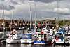 South Shields Seglerhafen Boote Huser Tyne and Wear North Tyneside