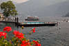 907966_ Tremezzo Foto, Schiff auf Comer See Reise hinter Hotel swimming-pool in Wasser von Italien Alpensee