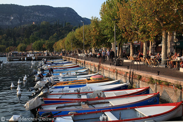 Garda Portufer Gardasee Wasserboote