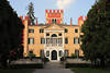 Garda Villa degli Albertini Foto Palast am Gardasee Reise in Südsonne buntes Ferienort