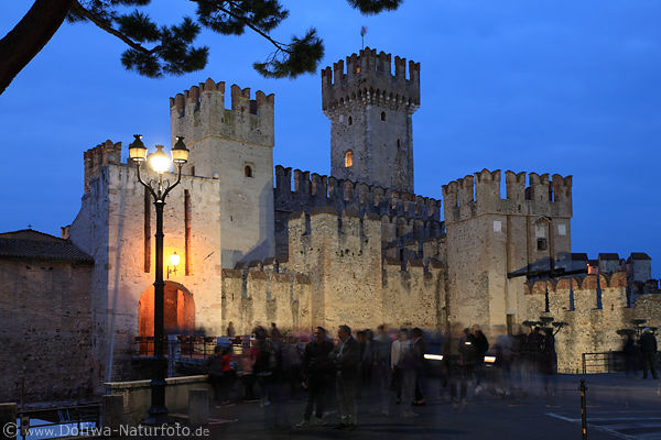 Sirmione Burgtrme Gardasee Schloss