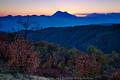 409721_Apuanische Alpen Bergkette Foto nach Sonnenuntergang bei Coreglia Antelminelli, Province Garfagnana