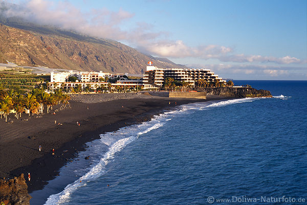 Puerto Naos Strand Hotel Fotos Insel La Palma Küste