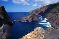 Garafia Wildküste Fotos Insel La Palma Meeresbucht Brandung Steilfelsen Landschaft Naturbilder