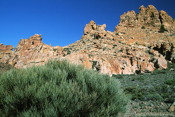 Monte Roque Bergmassiv in Las Canadas del Teide