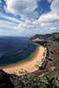 Playa de Las Teresitas Foto vor San Andres weisser Strand Teneriffa Kste Urlaubsort