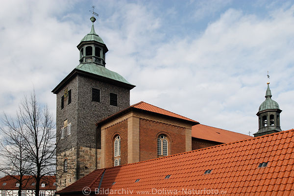 Walsrode Kloster mit Turm St.-Johannes der Tufer Kirche