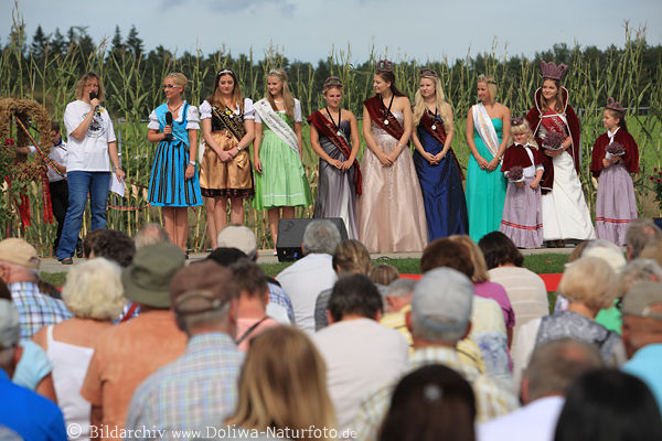 Spargelknigin Kruterknigin Weinknigin Kartoffelknigin Heidekniginnen hbsche Mdchen