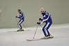 610073_ Snow-Academy Teilnehmer Paar Foto auf Skipiste der Snow-Dome Skihalle Bispingen