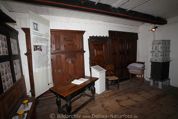 Gute Stube mit Mbeln Winsener Marsch im Dat Ole Hus