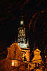 Danzig Fotografie - Rathaus Turm & Hausgiebel bei Nacht