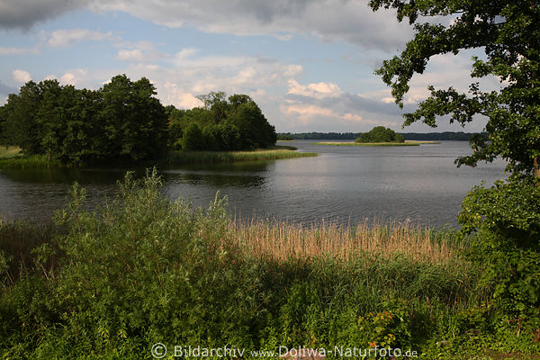 GablickSee Inseln Masuren Seenlandschaft Natur Ufer Ostpreussen Mazury