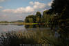 Ostpreussen Landschaft Kleschewensee Schilf Wasserbucht Natur Masuren Mazury natura jezioro Kleszczewo