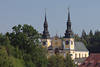 Doppelturmspitzen Heiligelinde Wallfahrtskirche Sakralgebäude Swieta Lipka Kloster