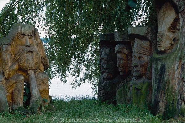 Mazurski Eden Galindia Rzezby Slowian Iznota Park Krajobrazowy