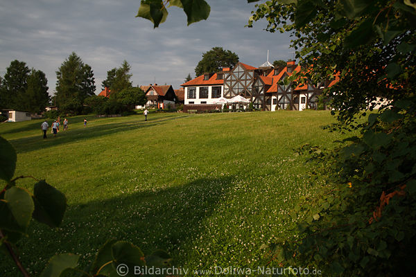Wierzba Hotel Unterknfte in Masuren Naturidylle am Beldansee 